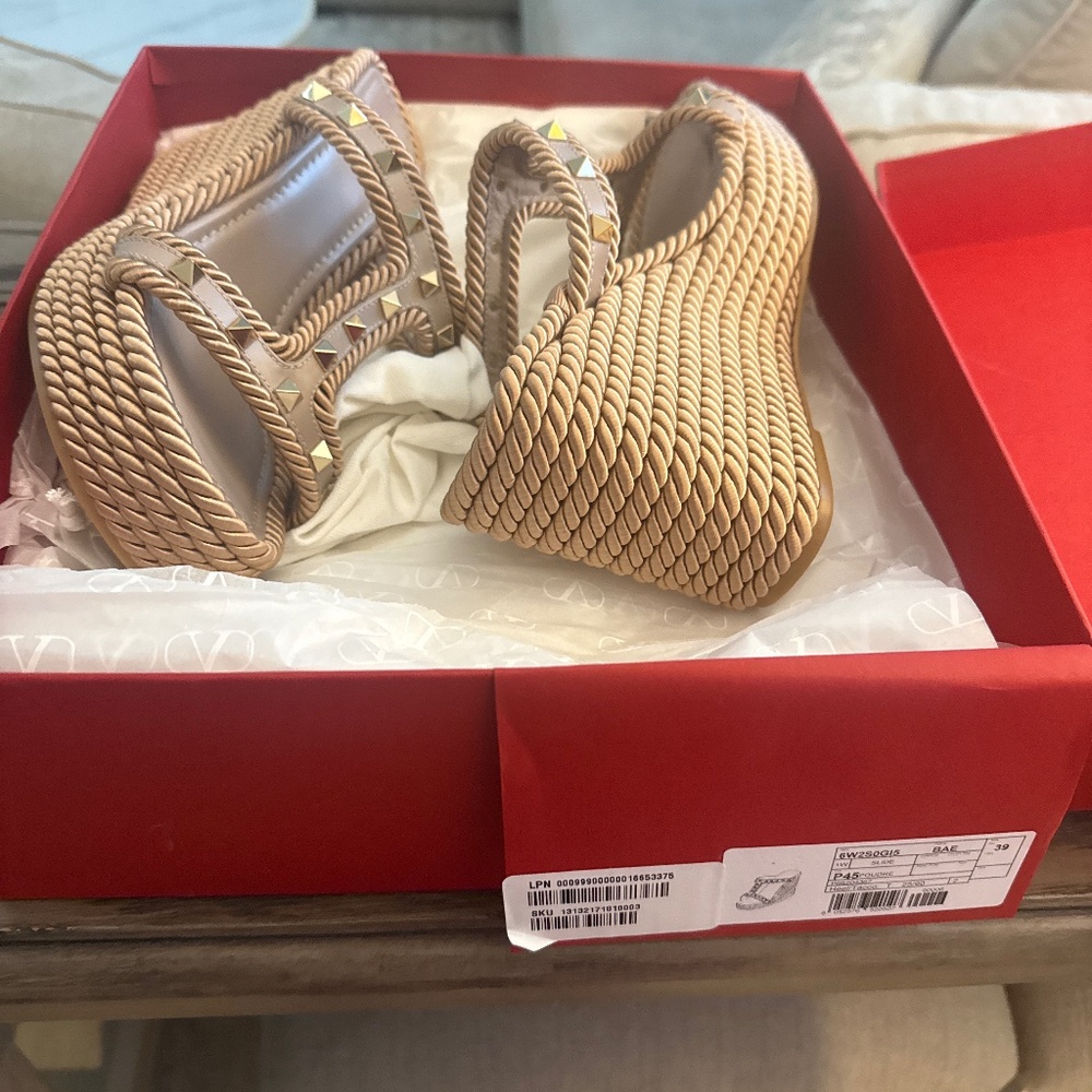 Valentino wedge sandal